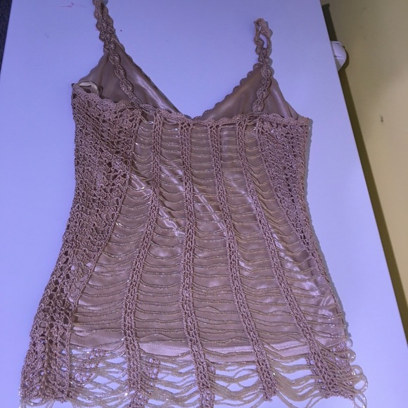 Beaded & Lacey knit dressy top - Picture 2 of 6